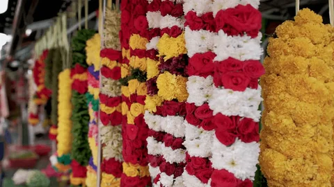 fresh flower garlands trichy