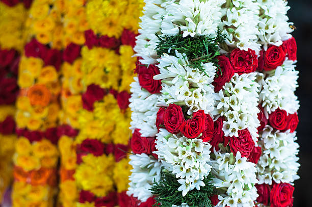 temple flower garlands trichy